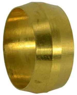 MIDWEST FASTENER 35708 5/8" Brass Compression Sleeves 8PK