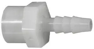 MIDWEST FASTENER 33704 1/4" x 1/4FIP Nylon Plastic Female Hose Barbs 3PK