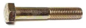 MIDWEST FASTENER 00729 Grade 8, 1/2"-13 Hex Head Cap Screw, Zinc Yellow Steel,