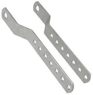C.E. SMITH 32004G Adj Keel Roller Bracket, Pair, Wired, UPC Label