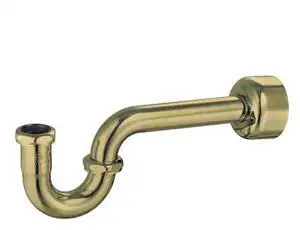 KINGSTON BRASS CC8143 114inch Brass PTrap, 18 Gauge, Antique Brass