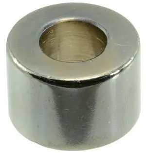 MIDWEST FASTENER 34084 Round Spacer, Black Chrome Steel, 1/2 in Overall Lg, 3/8
