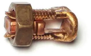 MIDWEST FASTENER 76205 #6 Copper Split Bolts 3PK
