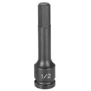 GREY PNEUMATIC 29144M 1/2" Drive x 14mm Hex Driver 4" Length