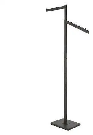 ECONOCO K91/MAB Rack Rectangular Tubing 1-Arm,2-Way,Black