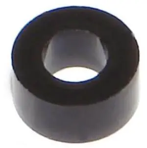 MIDWEST FASTENER 72884 Round Spacer, Nylon, 5 mm Overall Lg, 5.3 mm Inside Dia,