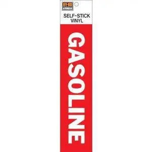 HY-KO A00840 Gasoline Sign 2" x 8", 10PK