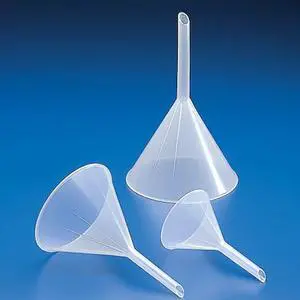 GLOBE SCIENTIFIC 600152 Funnel,Analytical,100mm,Pp,PK10