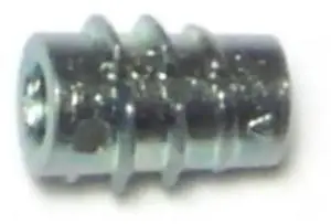 MIDWEST FASTENER 68461 Hex Drive Threaded Insert, #6-32 Int Thrd Sz, 5/16 in L,