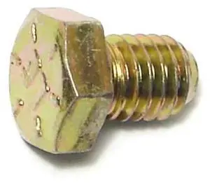 MIDWEST FASTENER 00691 Grade 8, 3/8"-16 Hex Head Cap Screw, Zinc Yellow Steel,