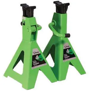 AMERICAN FORGE & FOUNDRY 55040 Jack Stand, Ratchet Syle, 4 Ton
