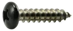 MIDWEST FASTENER 09095 Sheet Metal Screw, #8 x 3/4 in, Painted 18-8 Stainless