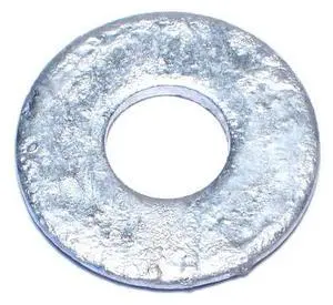 MIDWEST FASTENER 35444 Flat Washer, For Screw Size 1/2" ,Steel Galvanized