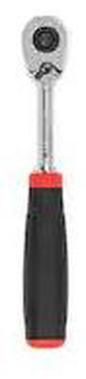 TEKTON SRH12006 1/4 Inch Drive x 6 Inch  Quick-Release Comfort Grip Ratchet