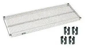 GLOBAL INDUSTRIAL 188560 60x24 Chrome Wire Shelf