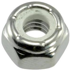 MIDWEST FASTENER 33383 Nylon Insert Lock Nut, 1/4"-20, 18-8 Stainless Steel,