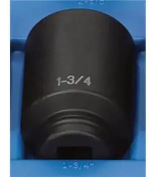 GREY PNEUMATIC 3056D 3/4" Drive, 1-3/4" Size, SAE Socket, 6 Points,
