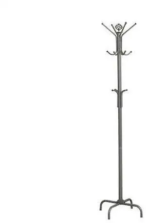 MONARCH SPECIALTIES I 2007 Coat Rack, Hall Tree, Free Standing, 12 Hooks,