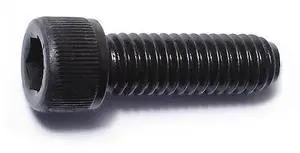 MIDWEST FASTENER 09025 5/16"-18 Socket Head Cap Screw, Plain Steel, 1 in