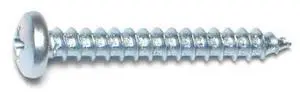 MIDWEST FASTENER 03252 Sheet Metal Screw, #10 x 1-1/2 in, Zinc Plated Steel Pan