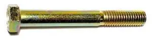 MIDWEST FASTENER 00731 Grade 8, 1/2"-13 Hex Head Cap Screw, Zinc Yellow Steel,