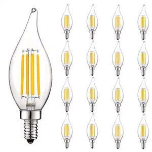 LUXRITE LR21646-16PK CA11 LED Bulbs 5W (60W Equivalent) 550LM 3500K Natural