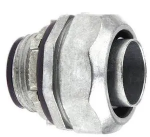 DOTTIE LT50I Conduit Fitting Connector, 1/2 in, Threaded, Die Cast Zinc,