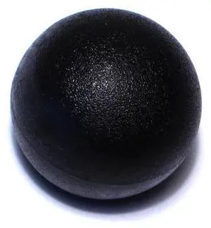 MIDWEST FASTENER 78064 5/16"-18 x 1-3/8" Black Plastic Coarse Thread Ball Knobs