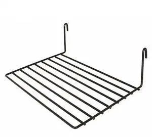ECONOCO BLK/812 Grid Shelf 8" x 12", Black, 6PK