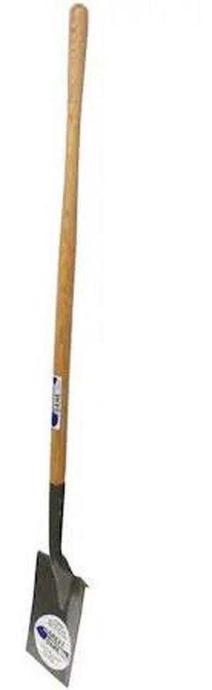 THE BRUSH MAN SPADE-LW-I Tear-Off Spade Shovel, Steel Blade, 60.2 in L