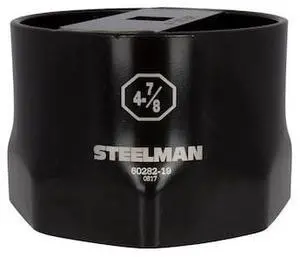 STEELMAN 60282-19 4-7/8" 8-Point Locknut Socket, 3/4" Drive