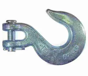 MIDWEST FASTENER 54665 5/16" Zinc Plated Steel Chain Clevis Slip Hooks