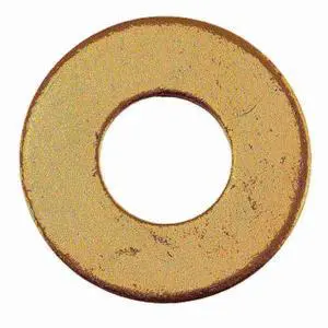 MIDWEST FASTENER 72673 Flat Washer, For Screw Size 3/8" ,Brass 20 PK