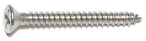 MIDWEST FASTENER 05159 Sheet Metal Screw, #6 x 1-1/4 in, 18-8 Stainless Steel