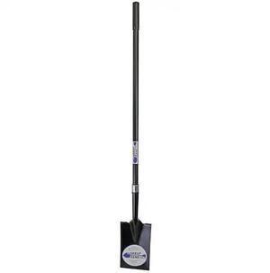 THE BRUSH MAN SPADE-3-LSTL-I Tear-Off Spade Shovel, Steel Blade, 58.7 in L