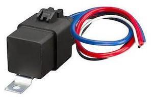 VIAIR 93949 40 Amp Sealed 4-prong relay with pre-wired female socket, 24v, IP66