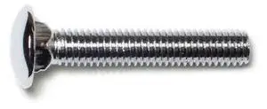 MIDWEST FASTENER 74152 Carriage Bolt, Square Neck, 14 (Coarse), 2-1/2 in L,