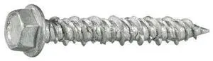 MIDWEST FASTENER 54459 Masonry Screw, 3/16" Dia., Hex, 1 1/4 in L, 410