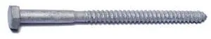 MIDWEST FASTENER 05574 Lag Screw, 5/16 in, 5 in, Steel, Hot Dipped Galvanized