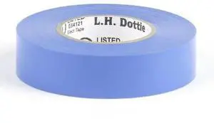 DOTTIE 360BLU L.H. Dottie 3/4'' x 60' Blue Electrical Tape, 10PK