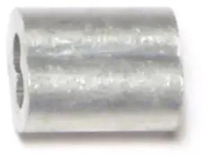 MIDWEST FASTENER 54888 3/32" Aluminum Cable Ferrules 100PK