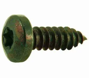 MIDWEST FASTENER 36906 Sheet Metal Screw, #14 x 3/4 in, Black Steel Pan Head