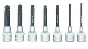 BONDHUS 43445 Standard Ball End Sockets And Bits Tool Set With Proguard