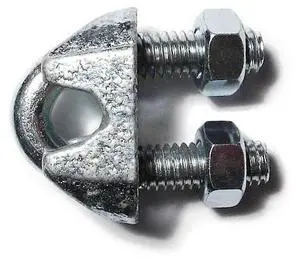 MIDWEST FASTENER 52192 5/16" Wire Rope Clips 50PK