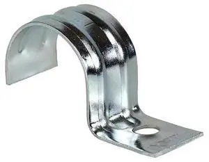 DOTTIE TW75 One Hole Strap, Conduit; EMT Use, 3/4 in, Steel, Zinc Plated