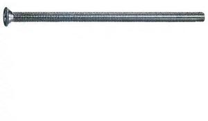 MIDWEST FASTENER 54695 #10-32 x 4 in Phillips Flat Machine Screw, Zinc Plated