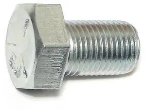 MIDWEST FASTENER 00534 Grade 5, 1/2"-20 Hex Head Cap Screw, Zinc Plated Steel,