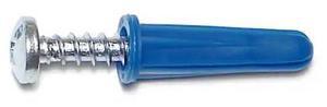 MIDWEST FASTENER 04300 Screw Anchor, 1" L, Steel, 100 PK