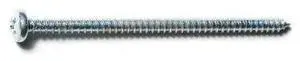 MIDWEST FASTENER 50854 Sheet Metal Screw, #6 x 2-1/2 in, Zinc Plated Steel Pan