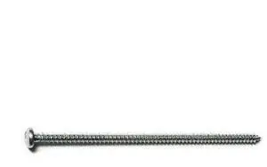 MIDWEST FASTENER 50857 Sheet Metal Screw, #8 x 4 in, Zinc Plated Steel Pan Head